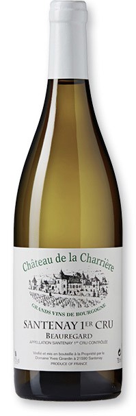 Château de la Charrière, Bourgogne, Santenay, 1er Cru, Beauregard, AOC