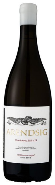 Arendsig, Robertson, Chardonnay, Blok A15, Single Vineyard