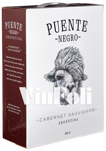 Puente Negro, Bag In Box,  3 Liter, Cabernet Sauvignon