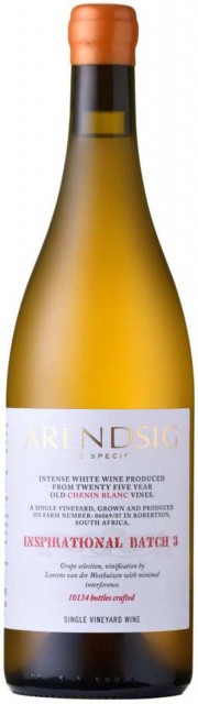 Arendsig, Robertson, Chenin Blanc, Inspirational Batch 3, Single Vineyard