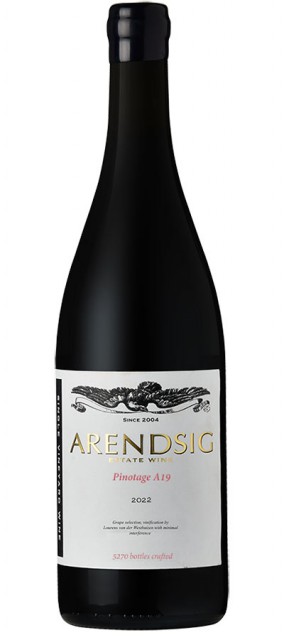 Arendsig, Robertson, Pinotage, Blok A19, Single Vineyard