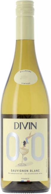 Divin, Loire, Sauvignon Blanc, Alcoholvrije wijn