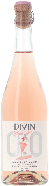 Divin, Loire, Sparkling Wine, Blush, Rosé, Alcoholvrij