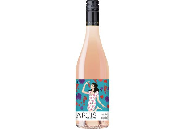 Artis, Pays d'Oc, Syrah, Rosé, Alcoholvrije wijn