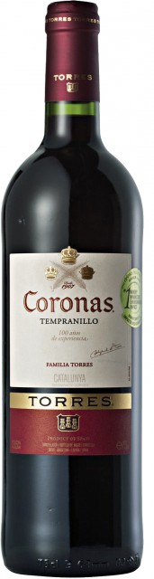 Torres, Catalunya, Coronas, Crianza, Tempranillo, 37,5 cl, D.O.