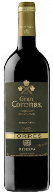 Torres, Penedès, Gran Coronas, Cabernet Sauvignon, Reserva, D.O.