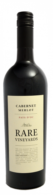 Rare Vineyards, Pays d'Oc, Cabernet & Merlot, IGP