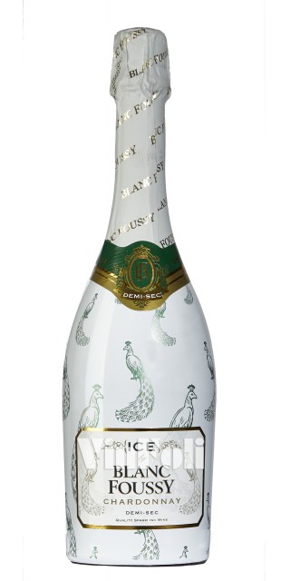Blanc Foussy Ice, Vin Mousseux, Chardonnay, Demi-Sec
