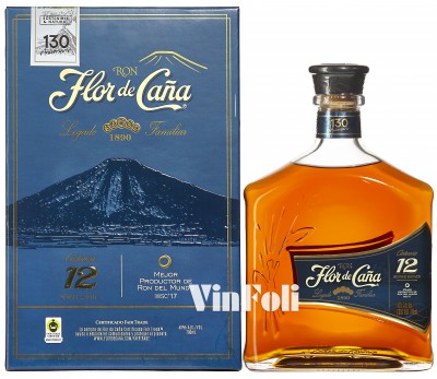 Rum, Flor de Caña, Centenario, 12 Years Aged