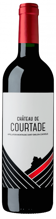Rode wijn Frankrijk Château de Courtade, Montagne Saint-Emilion, Merlot, AOC