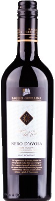 Rode wijn Italië Baglio Gibellina, Sicilië, Sogno Del Sud, Nero d'Avola, IGP