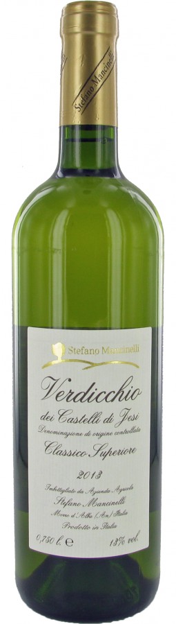 Witte wijn Italië Mancinelli, Marche, Verdicchio, Castelli di Jesi, Superiore, DOC