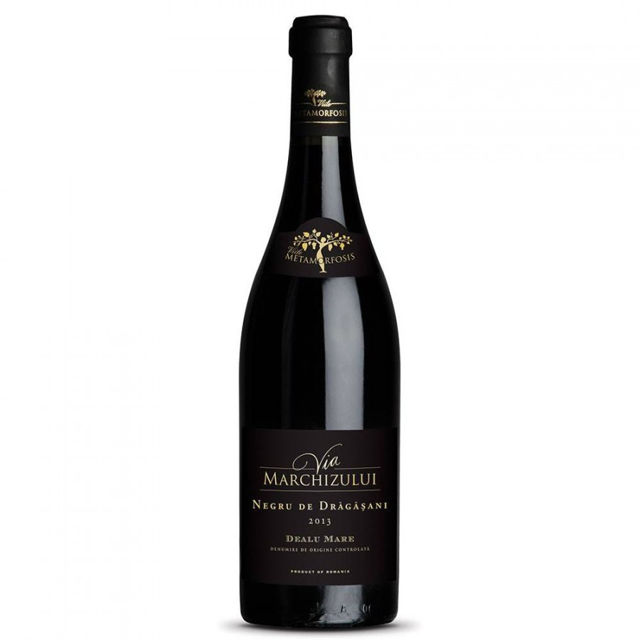 Rode wijn Roemenië Metamorfosis, Antinori, Dealu Mare, Via Marchizului, Negru de Dragasani