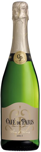 Mousserende wijn Frankrijk Café de Paris, Bordeaux, Blanc de Blancs, Brut
