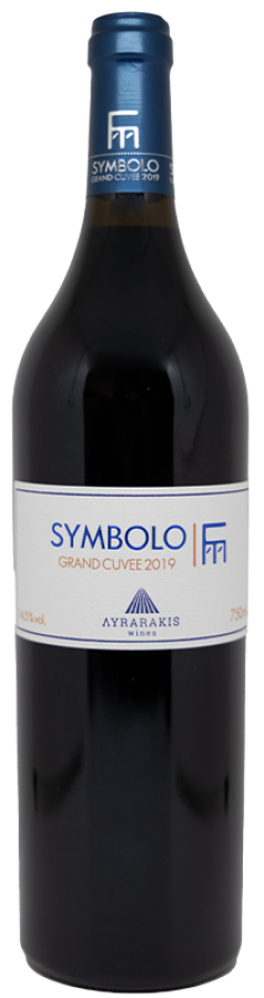 Rode wijn Griekenland Lyrarakis, Kreta, Symbolo, Grand Cuvée