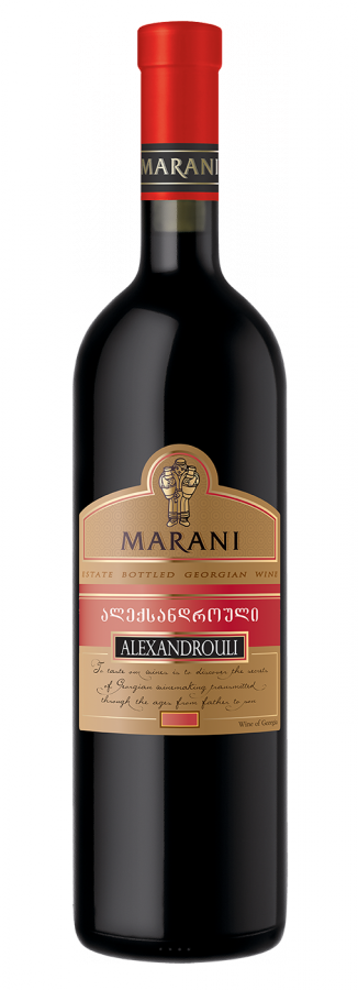 Rode wijn Georgië Marani, Kondoli, Alexandrouli
