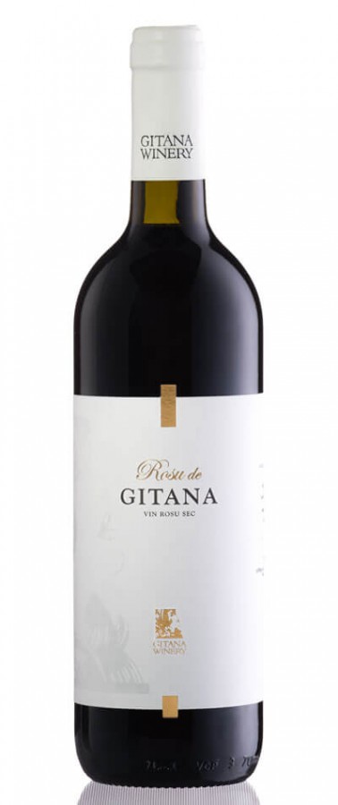 Rode wijn Moldavië Gitana, Valul lui Traian, Rara Neagra & Cabernet Sauvignon