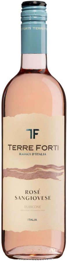 Rosé wijn Italie Terre Forti, Emilia-Romagna, Radici d'Italia, Sangiovese, Rubicone, Rosé