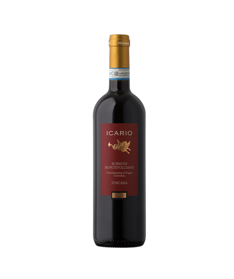 Rode wijn Italië Icario, Toscane, Rosso di Montepulciano, DOC