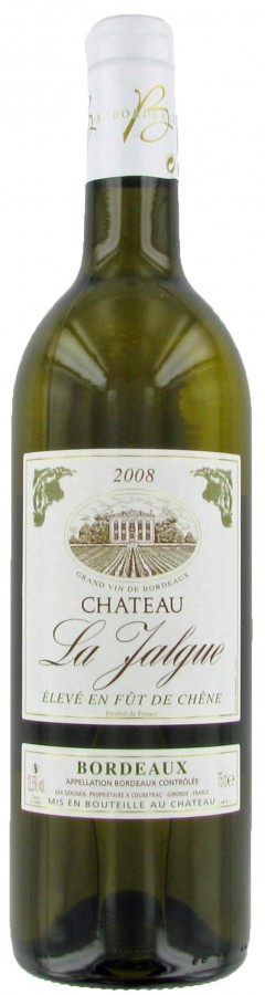 sofa transactie Onderhoudbaar Witte wijn Frankrijk Château La Jalgue, Bordeaux, Blanc, Elevé en Fûts de  Chêne, AOC