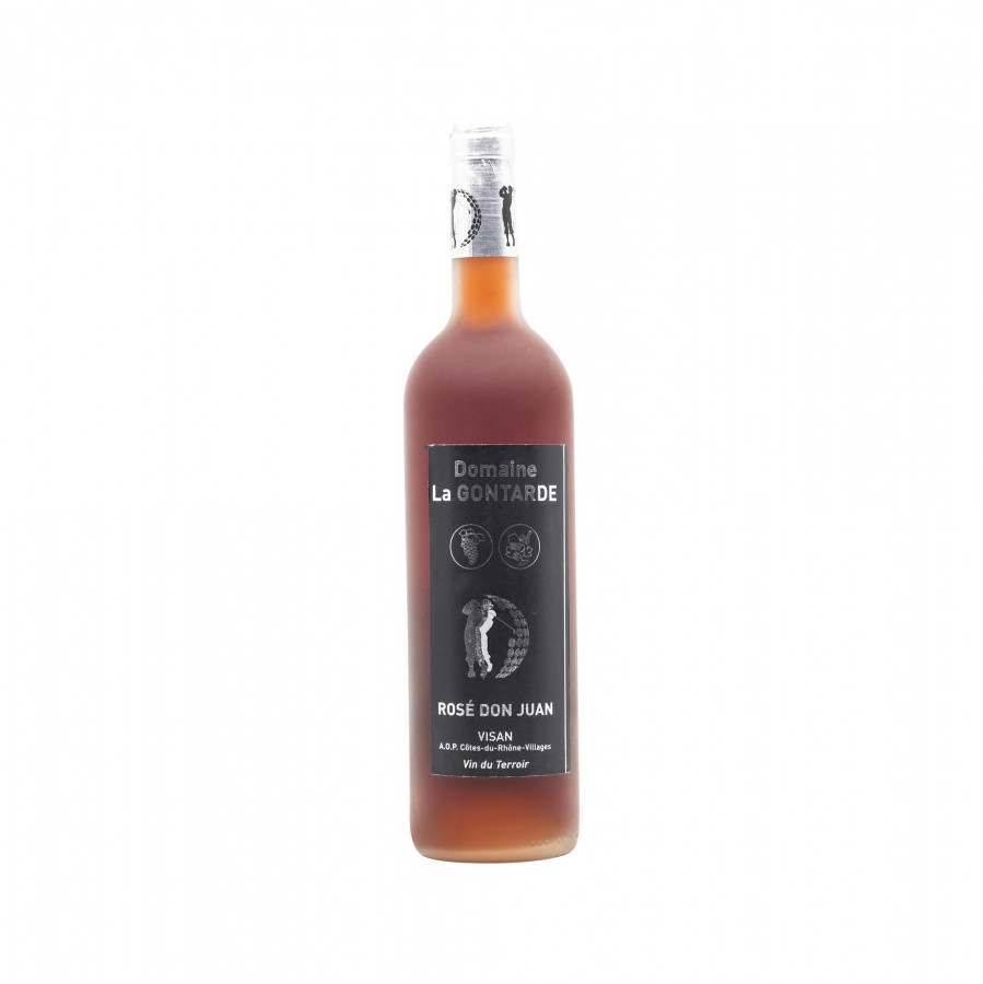 Rosé wijn Frankrijk Domaine La Gontarde, Côtes du Rhône, Don Juan, Rosé
