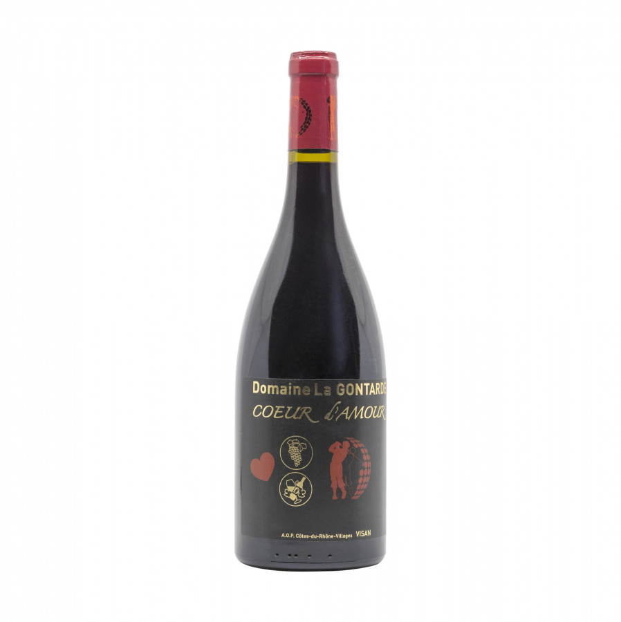 Rode wijn Frankrijk Domaine La Gontarde, Côtes du Rhône, Coeur d'Amour, Grenache & Mourvèdre