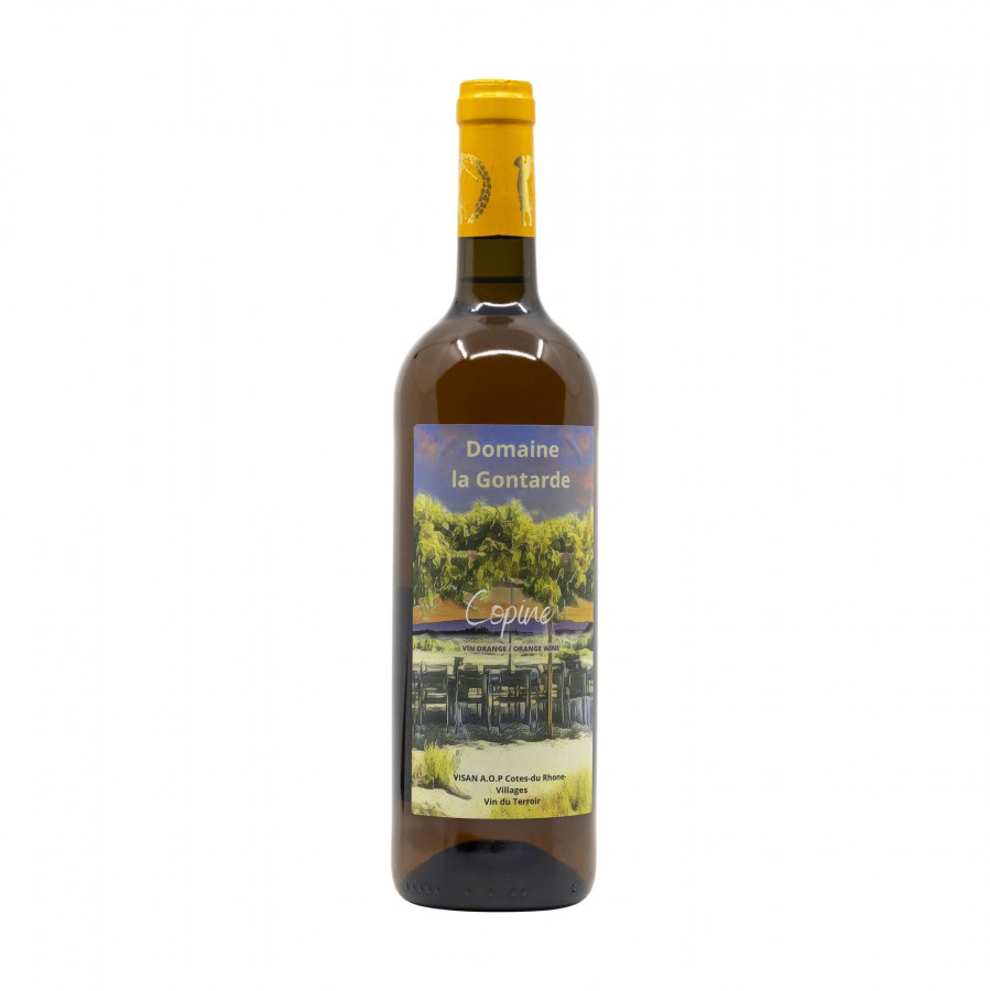 Domaine La Gontarde, Côtes du Rhône, Copine, Oranje wijn