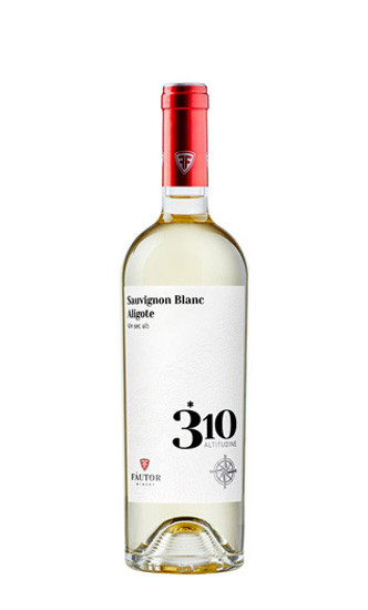 Witte wijn Moldavië Fautor, Valul lui Traian, 310° Altitudine, Sauvignon Blanc & Aligoté