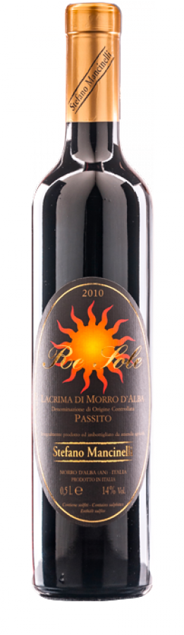 Dessert wijn & Icewine Italië Stefano Mancinelli, Re Sole, Passito, Lacrima di Morro d'Alba, 50 cl, DOC