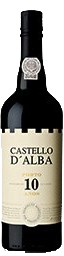 Apéro & Sterke dranken Porto & Sherry Castello D'Alba, Douro, Porto, Tawny, 10 Years, 75 cl