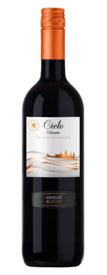 Rode wijn Italië Cielo, Veneto, Merlot & Raboso, IGT