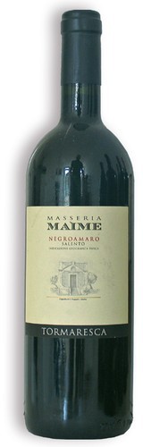 Rode wijn Italië Tormaresca, Antinori, Puglia, Masseria Maime, Negroamaro, Salento, IGT