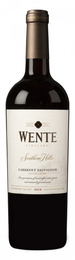 Rode wijn Californië Wente, Livermore Valley, Southern Hills, Cabernet Sauvignon