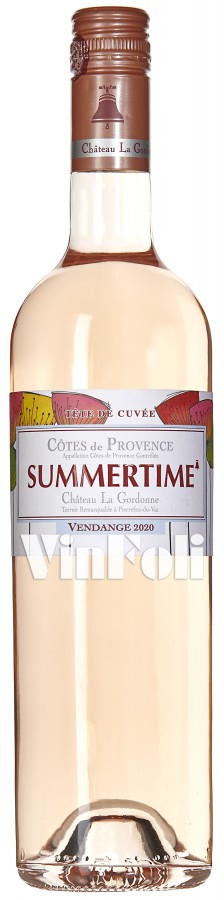 Rosé wijn Frankrijk Château La Gordonne, Côtes de Provence, Summertime, Rosé