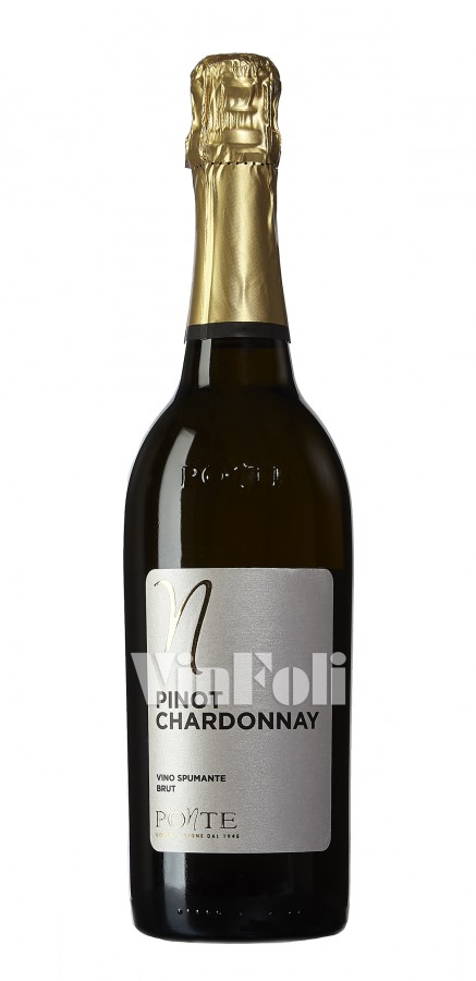 Mousserende wijn Italie Ponte, Treviso, Spumante, Pinot & Chardonnay, Brut, DOC