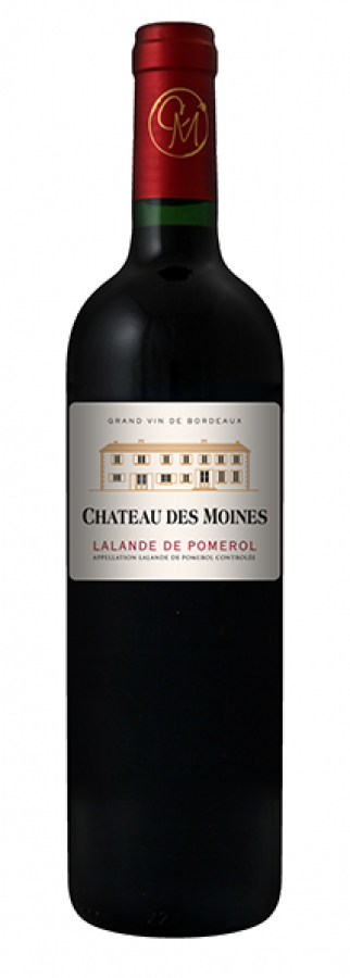 Wijn kleine inhoud Frankrijk Château Des Moines, Lalande De Pomerol, 37,5 cl, AOC