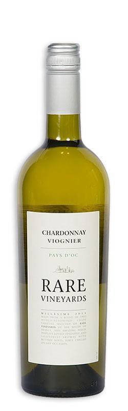 Witte wijn Frankrijk Rare Vineyards, Pays d\'Oc, Chardonnay & Viognier, IGP