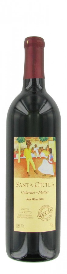 Rode wijn Mexico Santa Cecilia, Baja California, Cabernet & Malbec