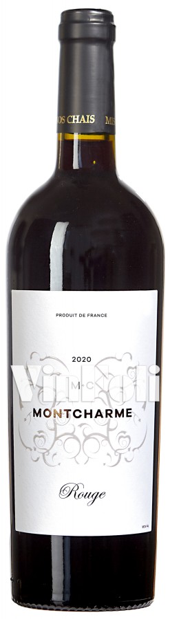 Rode wijn Frankrijk Montcharme, Pays d'Oc, Rouge, IGP